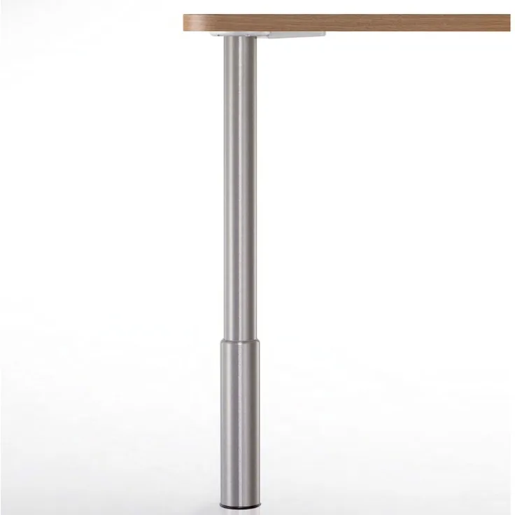 livingpoint24 Tischbein Tischbein Studio (61,5-79,5cm), Stützfuß höhenverstellbar, max 150kg