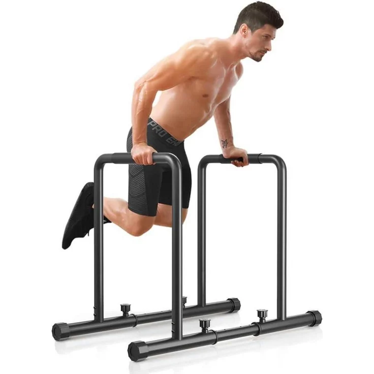 Yoleo Verstellbare Dip Barren 500 kg Dip-Station Fitness-Bar Ständer – Bild 4