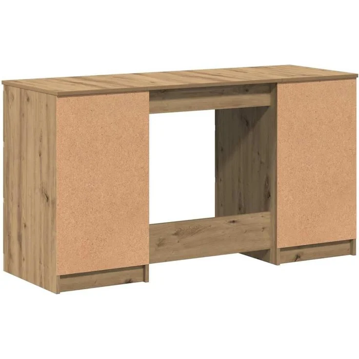 vidaXL Schreibtisch Artisan-Eiche 140x50x77 cm Holzwerkstoff 855961 – Bild 6