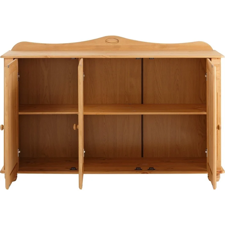 Home affaire Sideboard Adele, Kommode, 3-türig, Breite 130 cm, aus massiver Kiefer, FSC® – Bild 3