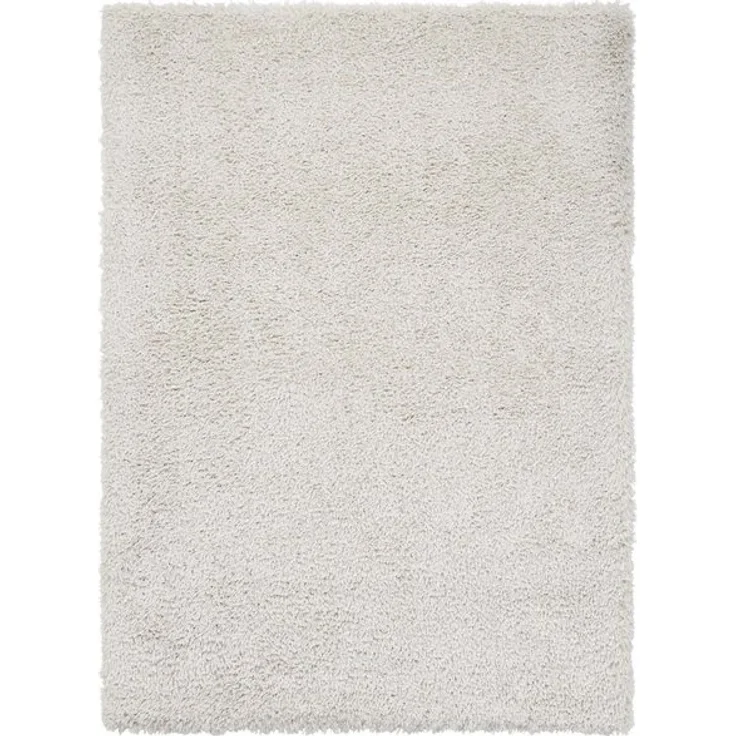 TaraCarpet Flokati-Teppich TaraCarpet Flokati Eco Langflorteppich Shaggy, rund, Höhe: 52 mm, Flokati Hochflor Langflor weich creme Wohnzimmer Schlafzimmer 120x120r – Bild 4