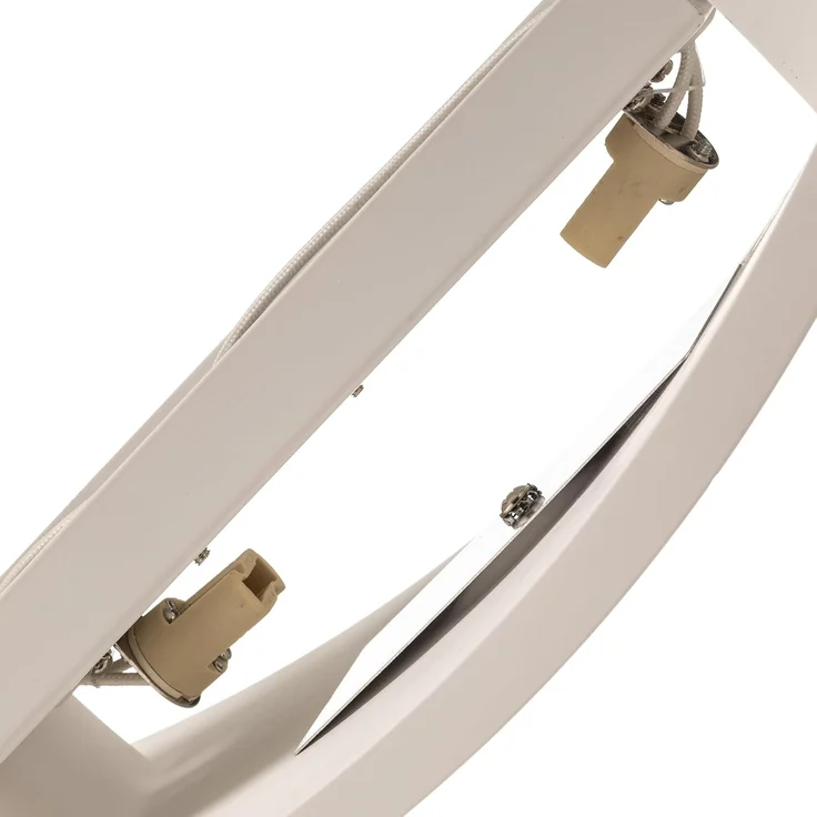 Lindby Wandleuchte Naike, Gips Weiß IP20, 2 x 20 W – Bild 5