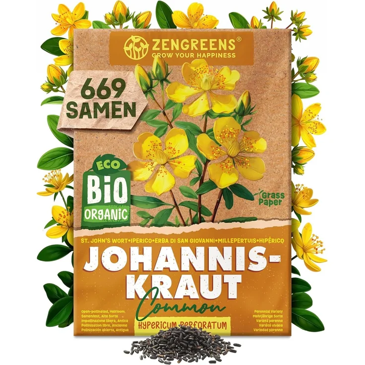 ZenGreens® - Bio Kräutersamen im 40er Set - 40 Kräuter Samen für den einfachen Anbau im Garten, Balkon oder Hochbeet - Pflanzensamen - Saatgut – Bild 38