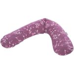 Theraline Stillkissen 190cm inkl. Bezug Blümchentraum Mikroperlenfüllung