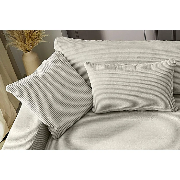 Jockenhöfer Gruppe Big-Sofa Milano XXL, B: 290 cm, mit Zierkissen, Relaxfläche 120x240 cm, Federkern – Bild 2