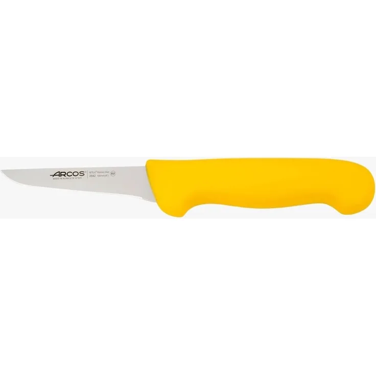 Arcos 294200 Ausbeinmesser, Acier_inoxydable, Gelb, 100 mm