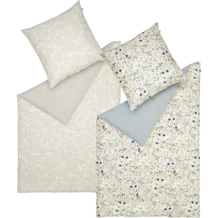 SCHÖNER WOHNEN-Kollektion Bettwäsche Herbarium, Satin, 2 teilig, Satin Qualität – Bild 3