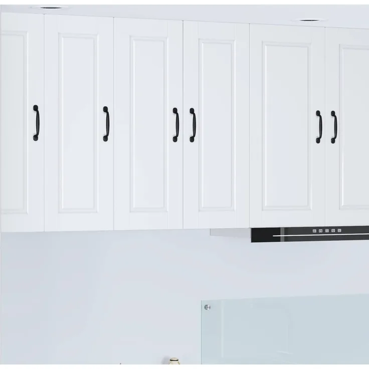 vidaXL Wandschrank PORTO Weiß 30 x 31 x 80 cm Holzwerkstoff 885355