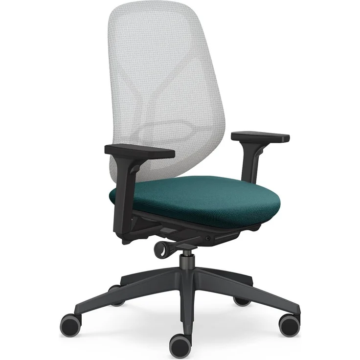 Sedus se:kit pro ergonomischer Bürostuhl mit Membranbespannung, Lordose, 3D Armlehnen, Sitz mit Tiefenverstellung, Höhenverstellbar 40-53cm, bis 150kg belastbar, Made in Germany