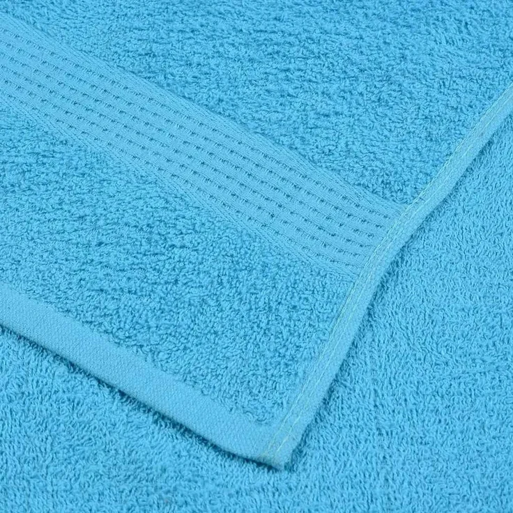 vidaXL Badetücher FROGN 10 Stk. Türkis 100x150 cm 360 g/m² 136982 – Bild 6