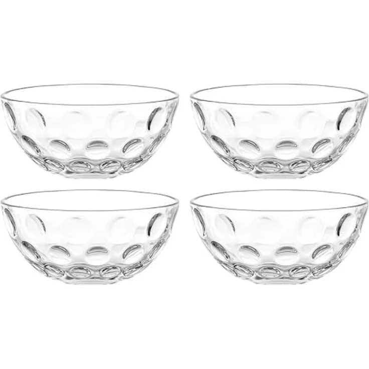 LEONARDO Schale CUCINA OPTIC, 4er-Set, Glas, (Set, 4-tlg), Spülmaschinengeeignet – Bild 1
