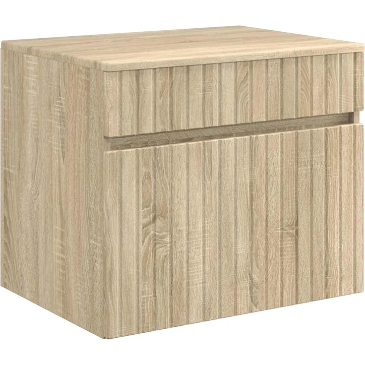 vidaXL Waschbeckenschrank Sonoma-Eiche 59 x 44,5 x 80 cm Holzwerkstoff 3404312 – Bild 4