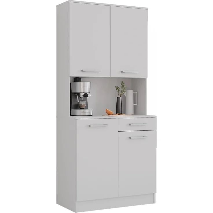 Küchenbuffet Raul Weiß 83.6 x 188.5 cm mit 4 Türen & 1 Schublade Vicco – Bild 6