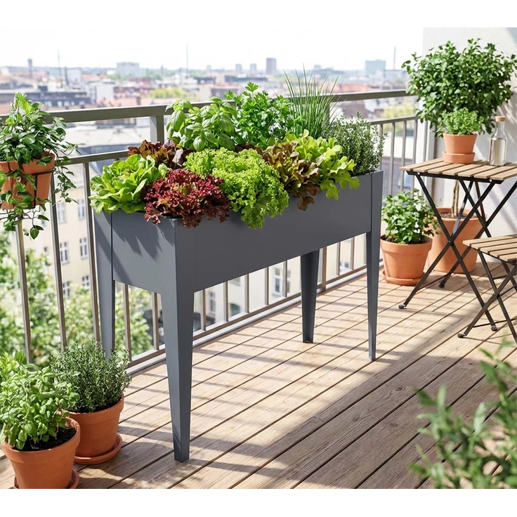 Westmann Vedura L | Metall Balkon Hochbeet |