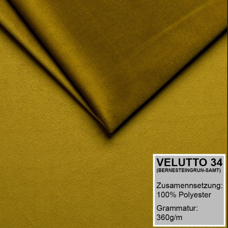 Polsterbett CARLOS-OM 120x200 mit Bettkasten und Lattenrost. Farbe: Bernesteigraun 34 – Bild 2