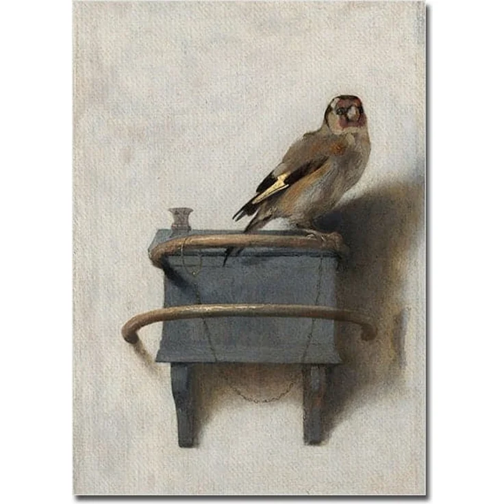 Poster Vintage Galerie Wand Kunst Blume Vogel Pfirsisch Klavier 5er als Deko Print ohne Rahmen - 21 x 30 cm / E