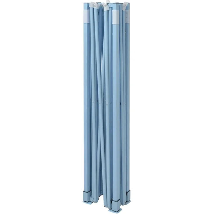 Partyzelt Faltbar, Gartenzelt mit 3 Seitenteilen 291 x 413 x 315 cm Weiß – Bild 4