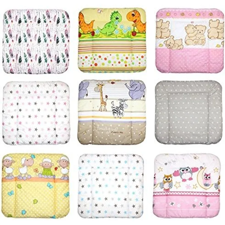 Baby Auflage Wickelauflage, Wickeltischauflage, 70x50 cm 70x70 cm 70x85 cm (70x50 cm, D29)