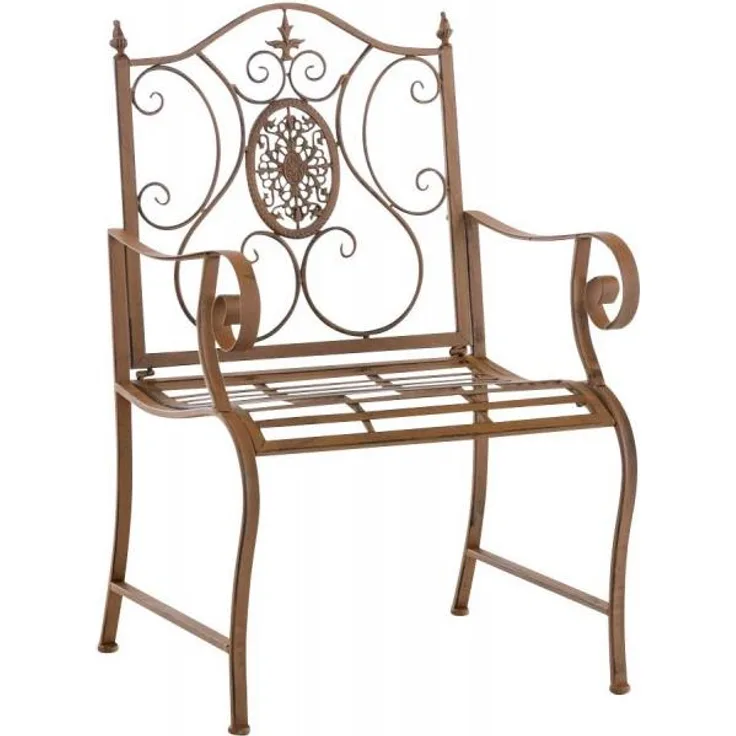 CLP Stuhl Punjab mit Armlehne,antik braun