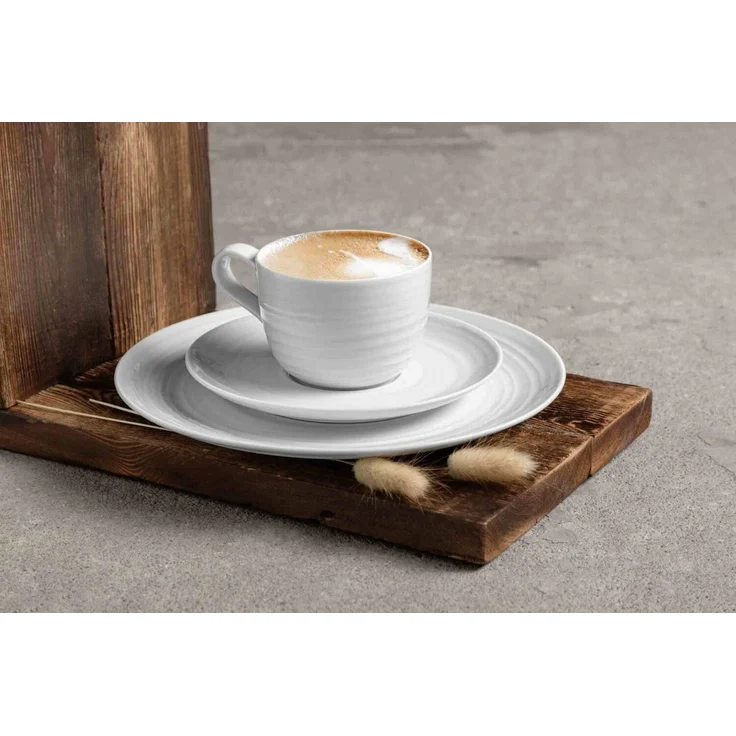Seltmann Weiden Terra Frühstücksteller ø 22,5 cm weiß 6er Set – Bild 3