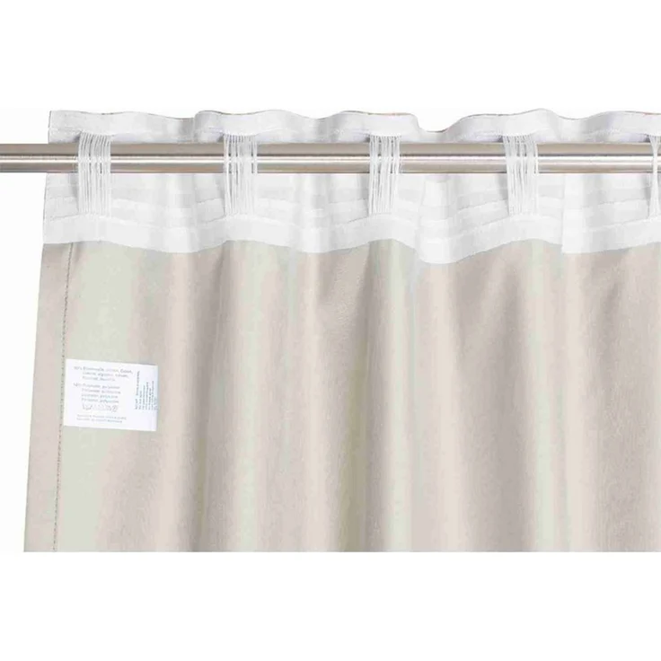 SCHÖNER WOHNEN-Kollektion Vorhang SOFT Blickdichter Schlaufenvorhang (1 St), Mischgewebe, 130 x 250 cm in Beige – Bild 2