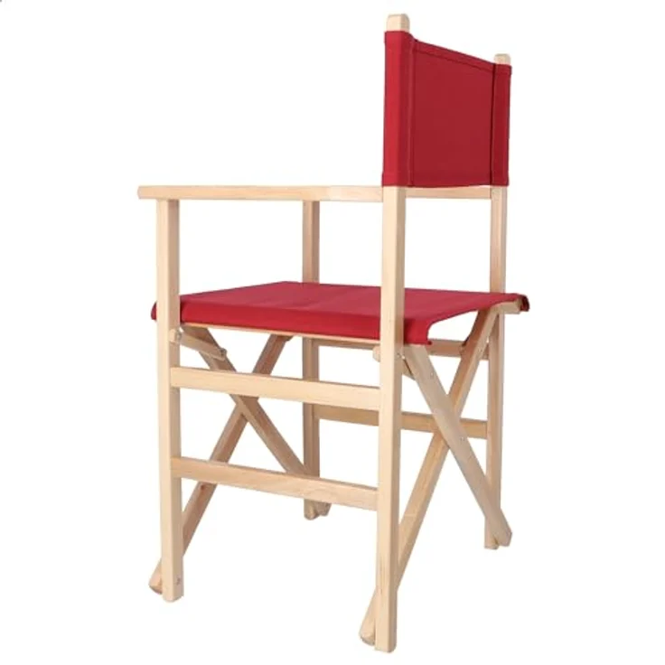 Aranaz Klappstuhl, gerade, Holz, Bordeaux 887, 51 x 46 x 86 cm – Bild 3