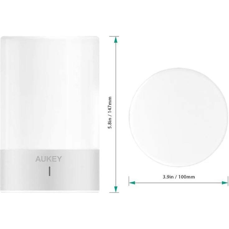 AUKEY Tischleuchte LT-ST21, Wiederaufladbar – Bild 2