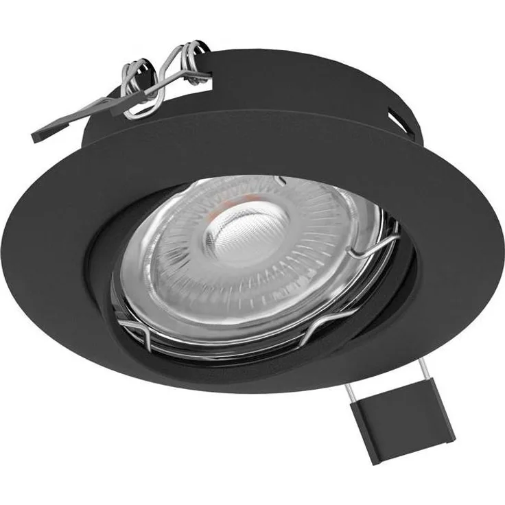 Eglo 900752 Einbauleuchte PENETO GU10 3X4,6W Stahl schwarz Ø8. 7cm dimmbar