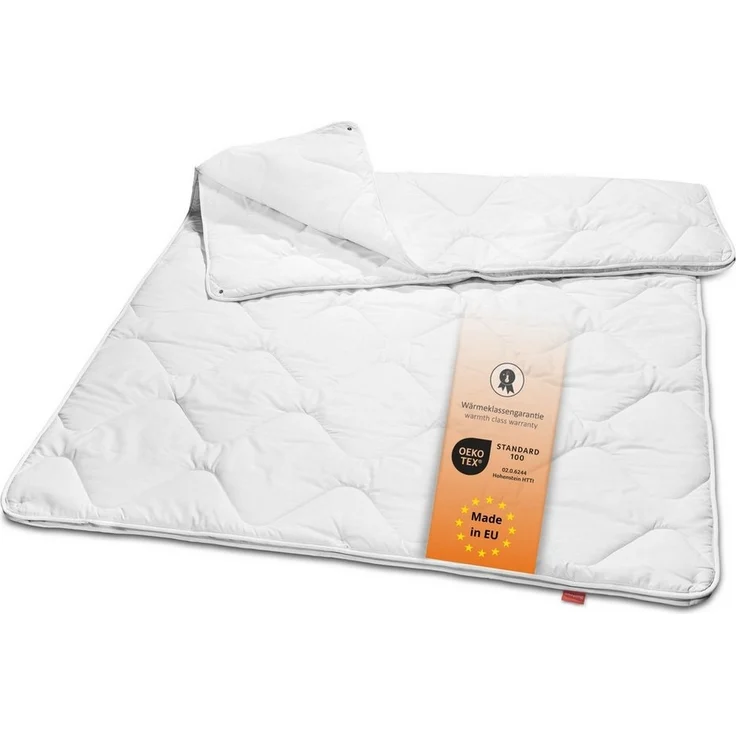sleepling Microfaserbettdecke Basic 100, Füllung: 100% Polyester, für Allergiker geeignet, hergestellt in der EU – Bild 1
