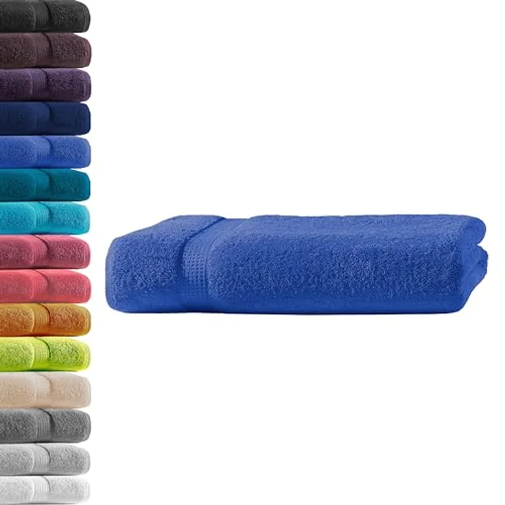 Hometex Premium Textiles Handtuch in Premium Qualität 500 g/m², Feinster Frottier-Stoff 100% Baumwolle, 1x Badetuch, weich, saugfähig, extra schwer & flauschig - TEST BILD TOP MARKE 2025 – Bild 2