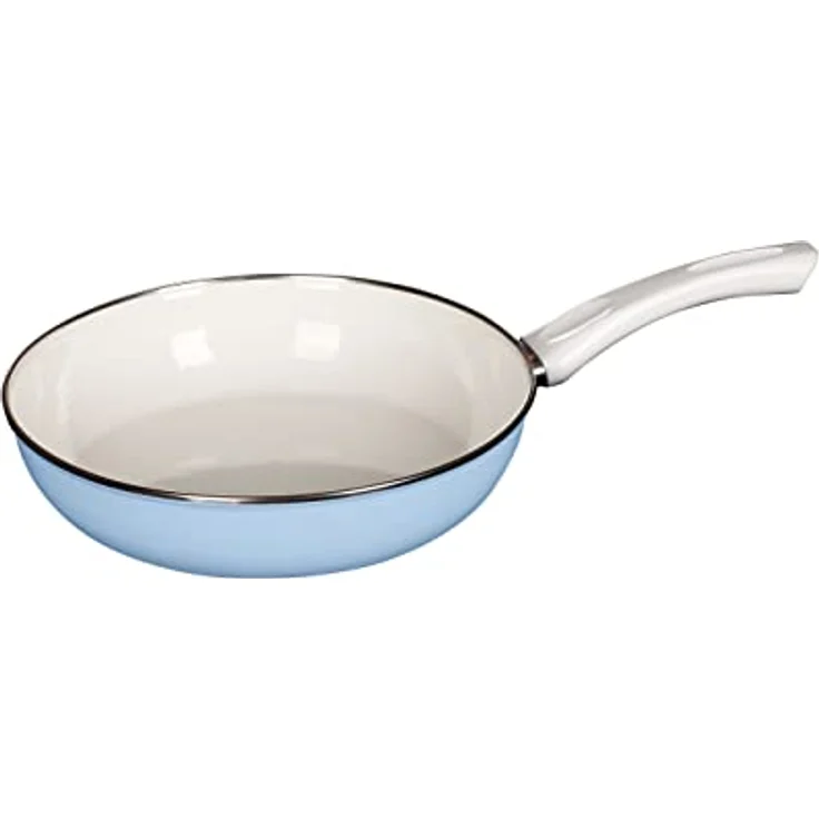 Riess Nouvelle Ceramic Glas Pfanne, Ø28 cm, blau – Bild 2