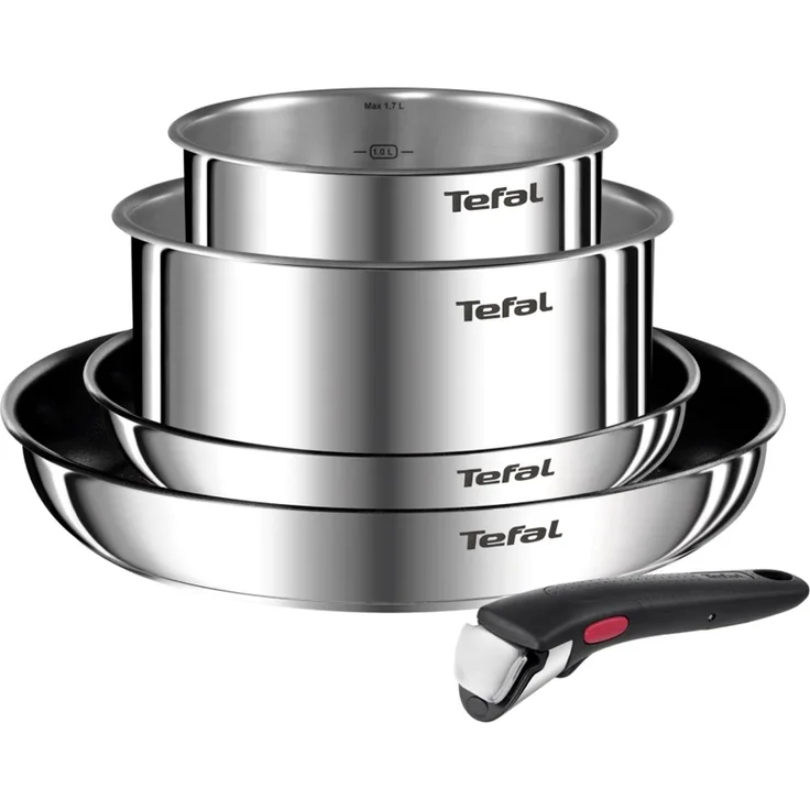 Tefal Ingenio Emotion L897S574 5-teiliges Kochgeschirr-Set 16/20/22/28 cm