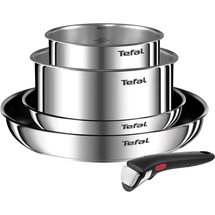 Tefal Ingenio Emotion L897S574 5-teiliges Kochgeschirr-Set 16/20/22/28 cm