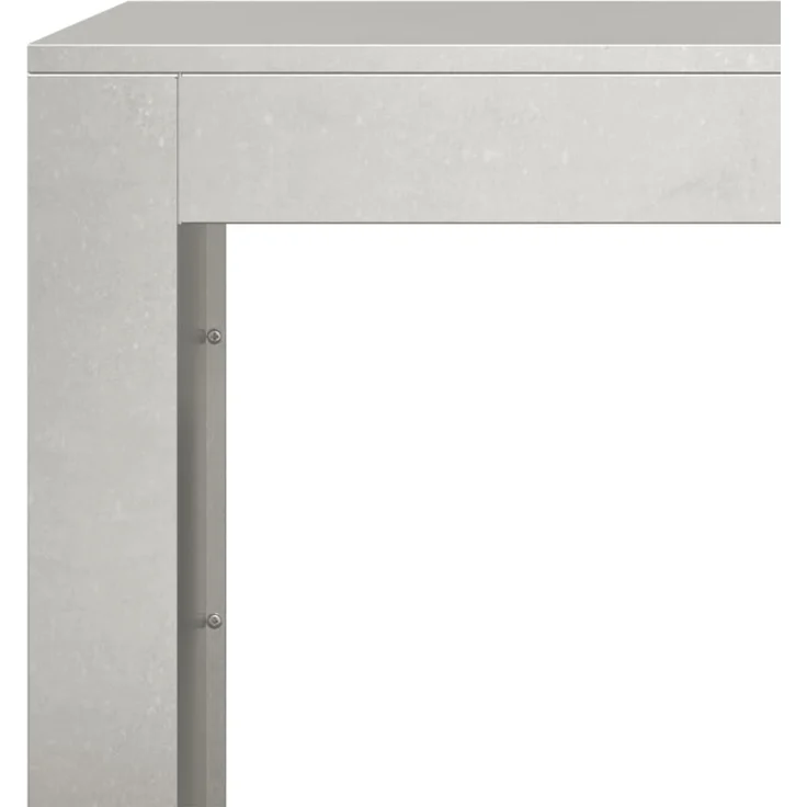 vidaXL Brennholzregal 100x40x80 cm Edelstahl 850979 – Bild 6
