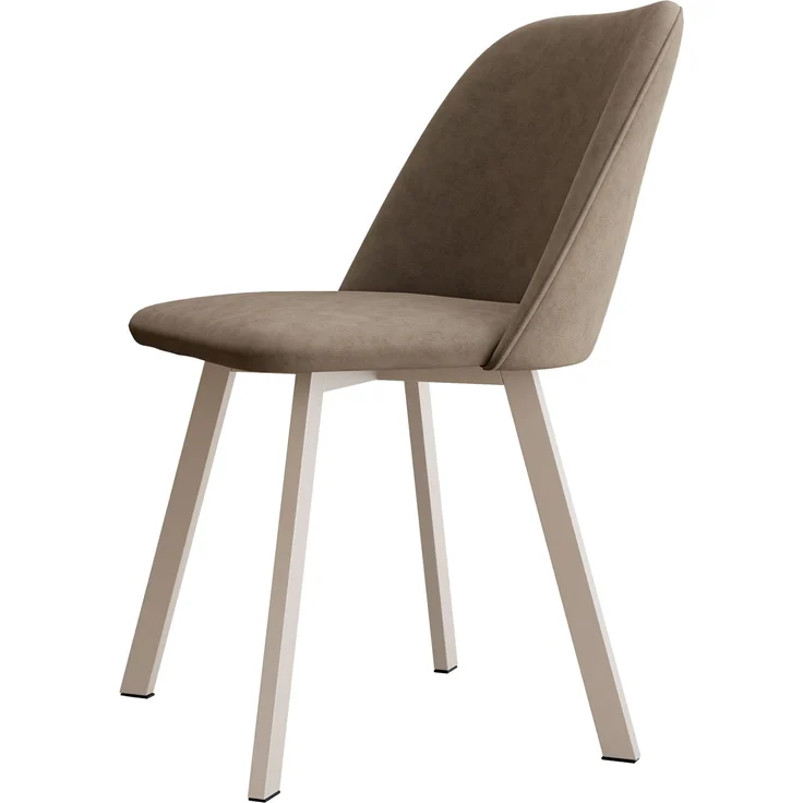 Mirjan24 Polsterstuhl K109 (Farbe: Uttario Velvet 2976), 80 x 58 x 47 cm – Bild 1