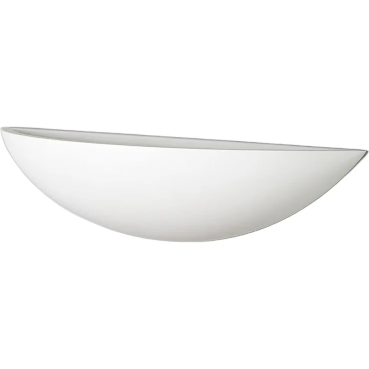 Lindby Wandleuchte Guilia, Gips Weiß IP20, 1 x 40 W