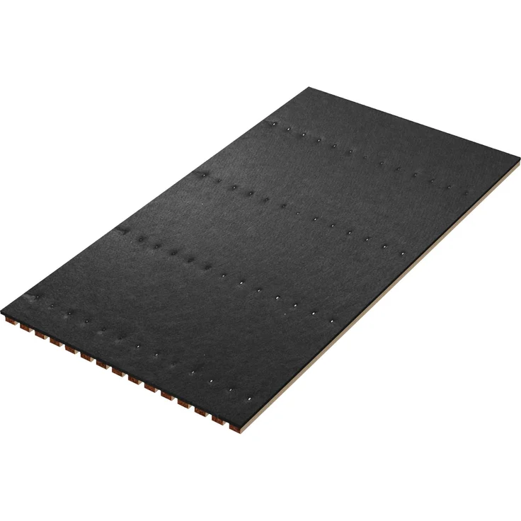 Akustik-Wandpaneel 12er Set Vang 120x60 cm Walnussoptik, hell [NEU. HOLZ] – Bild 4
