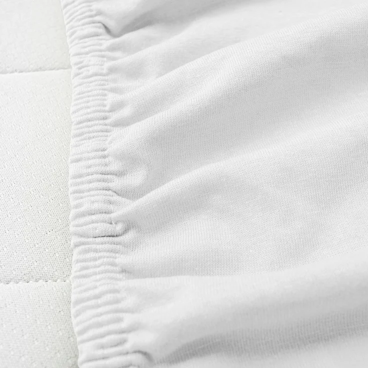Hometex Premium Textiles Spannbettlaken Jersey Spannbettlaken 100% Baumwolle, Jersey, Gummizug: Rundumgummizug, Premium-Jersey Matratzenhöhe bis 23 cm – Bild 4