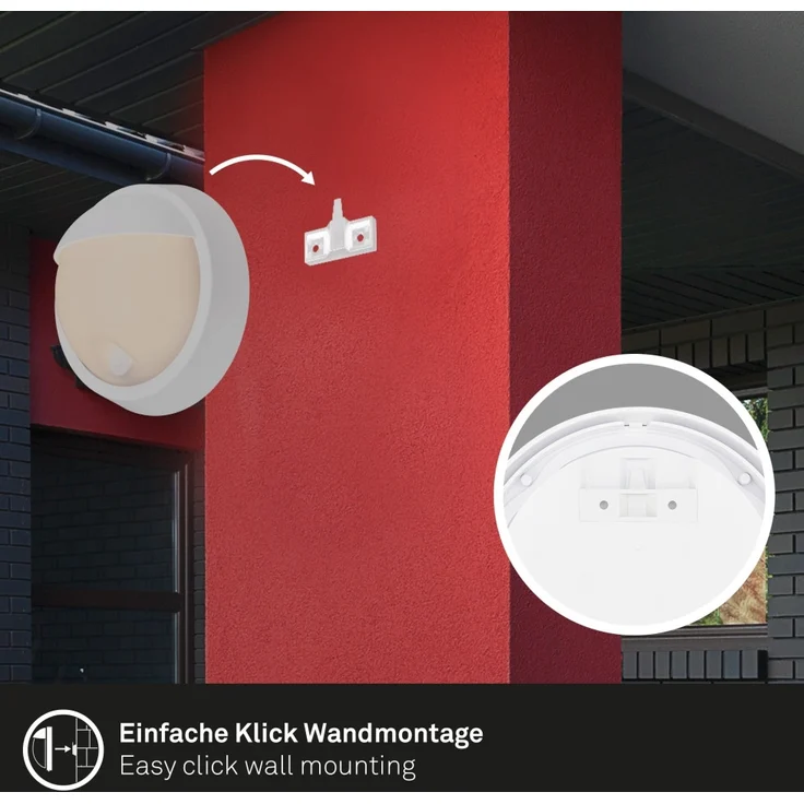 Briloner LED Außenwandleuchte Puni Akku 4W weiß Touch-Dimmer warmweiß – Bild 8