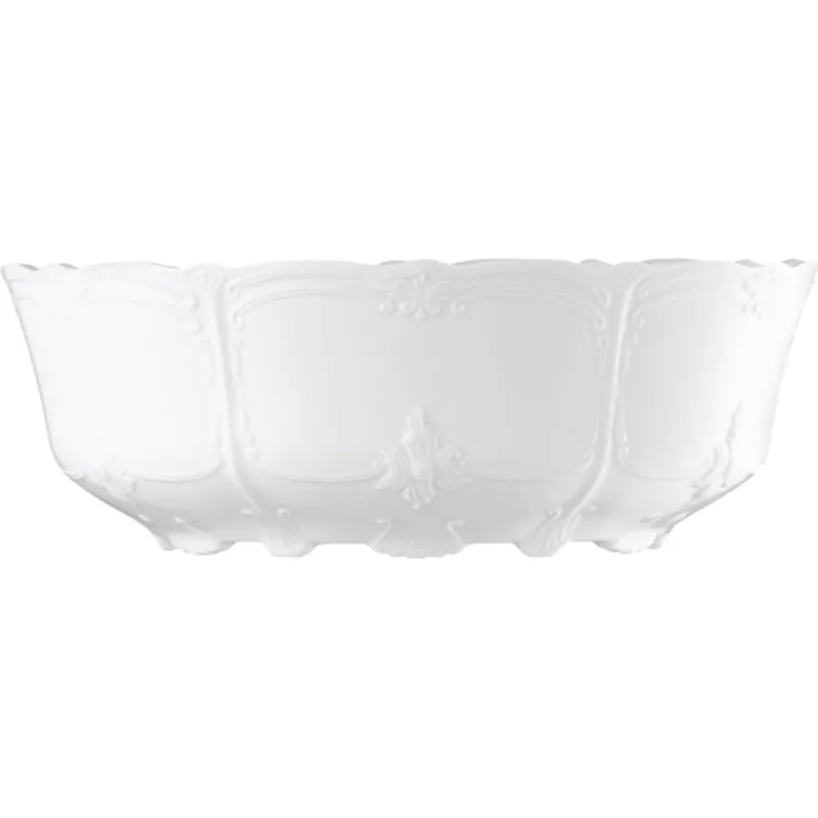 Schüssel 25 cm Baronesse Weiss Hutschenreuther Schüssel - Mikrowelle geeignet, Spülmaschinenfest