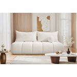 Kaiser Möbel Schlafsofa Dreisitziges Sofa PIANO mit Schlaffunktion, Komfortabel, praktisch und freistehend