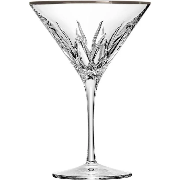 Cocktailglas Kristall London Platin clear (17,5 cm)
