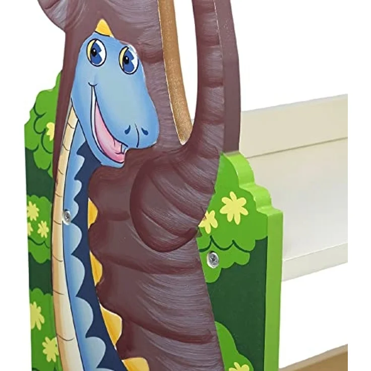 Fantasy Fields - Kinderbücherregal aus Holz Dinosaurier Holz Stauraum TD-0069A – Bild 4