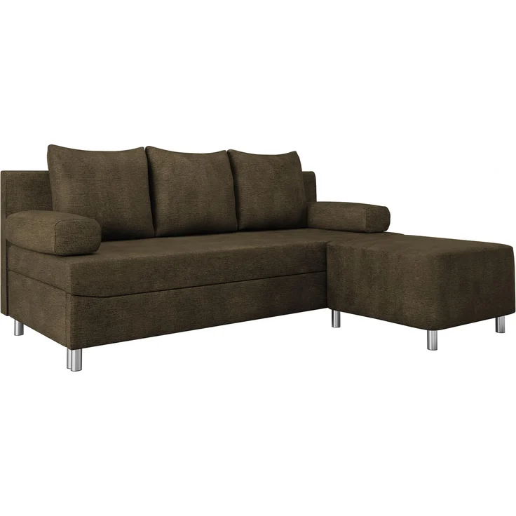 Schlafsofa Dover (Sofa mit Polsterhocker, Farbe: Wave 09) – Bild 1