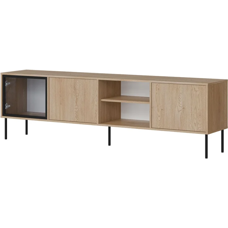 TV-Lowboard Domi 200 3D (Farbe: Eiche Cremona) – Bild 1