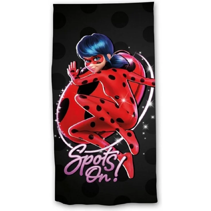 Miraculous Ladybug Strandtuch 140x70 cm Weiches Badetuch – Bild 3