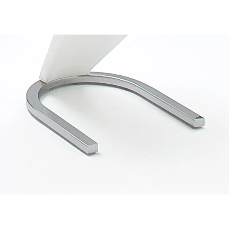 Freischwinger >Pupik II< in weiß - 45x102x62cm (BxHxT) – Bild 3
