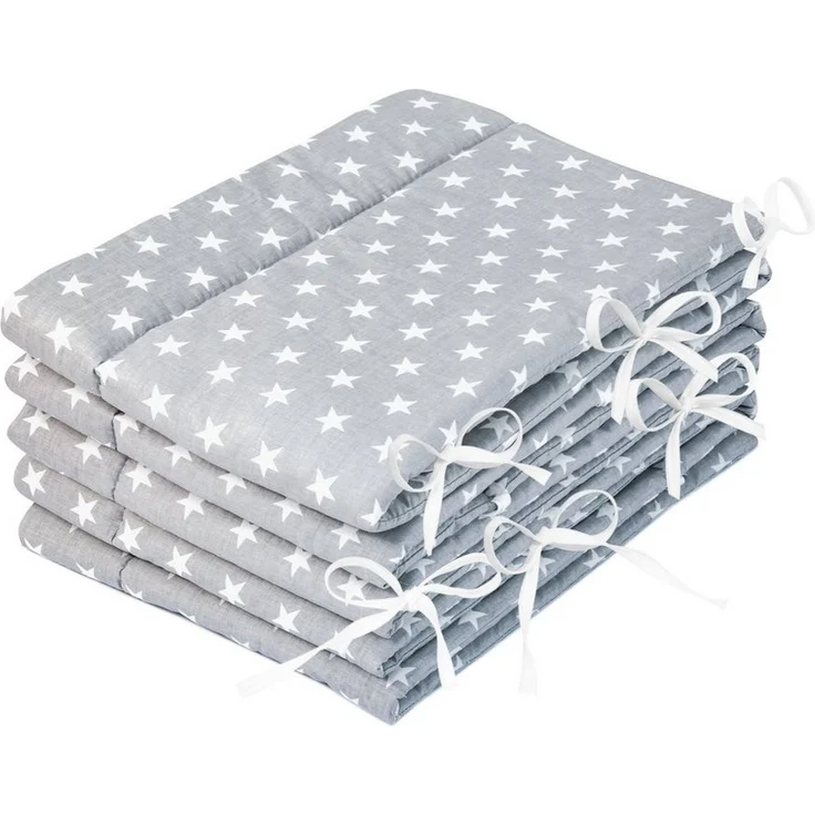 Amilian Bettnestchen Bettumrandung (Made in EU) 420x30 cm - für Babybett 140x70 cm geeignet, (140 x 70 cm geeignet (rundherum) mit Kantenschutz, Nestchen), Umrandungen – Bild 1