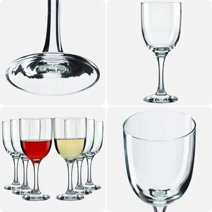 KADAX Weingläser 290 ml Gläserset 6-teiliges Gläserset – Bild 5