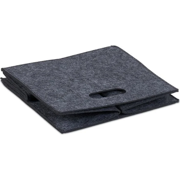 2x Quadratischer Filzkorb, Anthrazit 10024396 – Bild 6